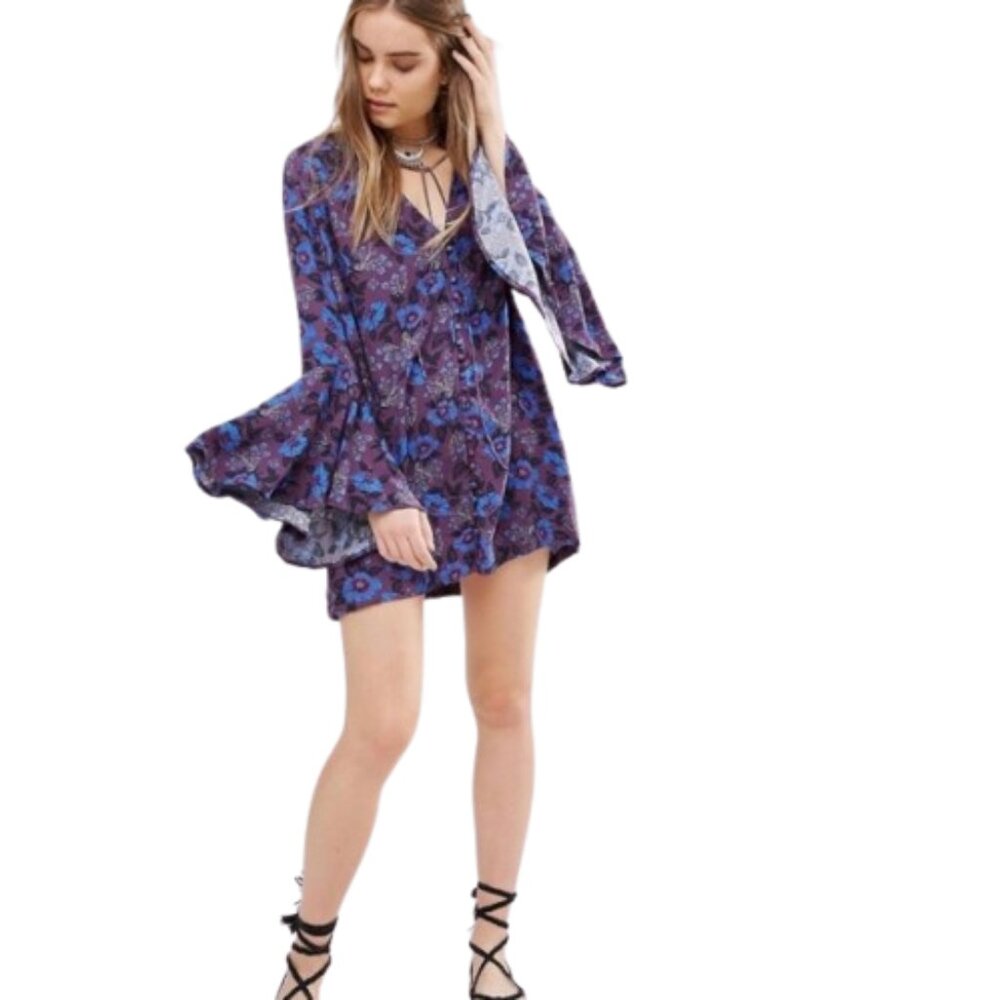 Free People Magic Mystery Printed Tunic